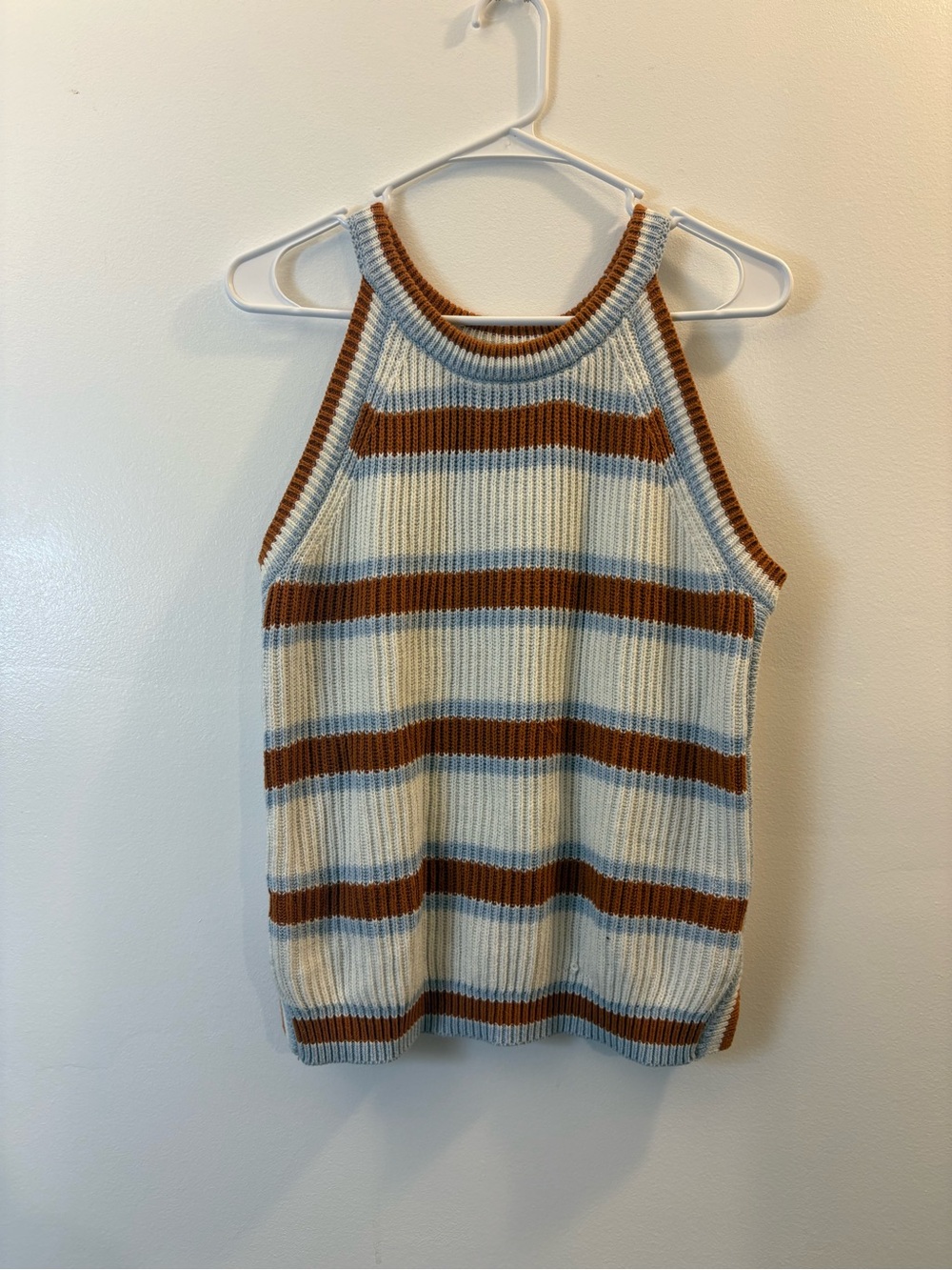 Freshman striped sweater tank